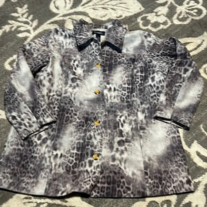 Denim & co jacket. Like new. Feels like suede.